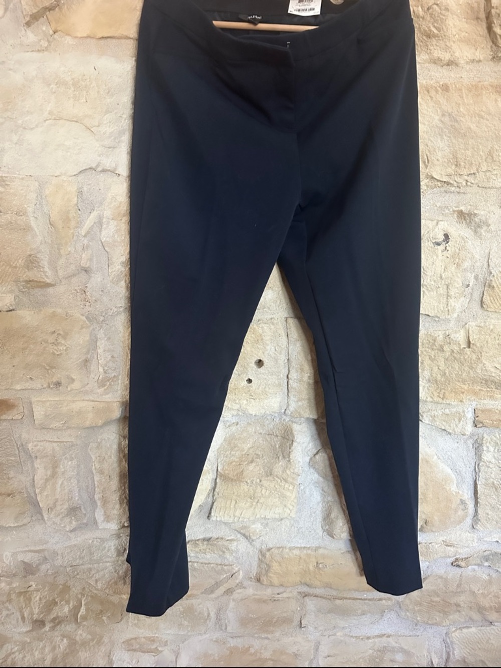 Alfani Modern Navy Essential Straight Pants